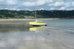 A day at the beach: The Explorer Microyacht on the Pembrokeshire coast